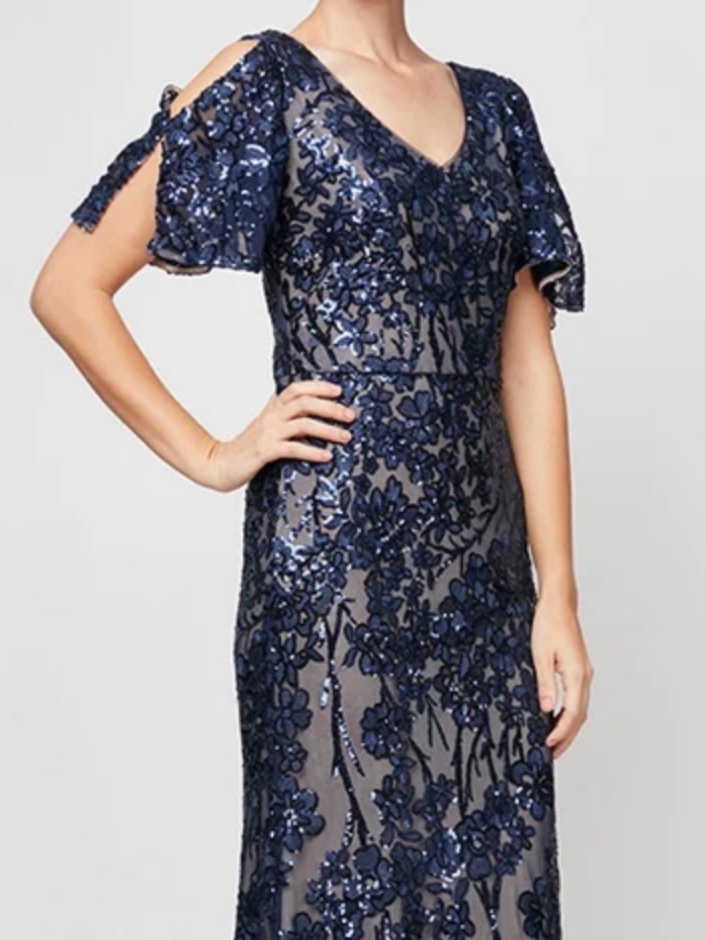 NWT Alex Evening MOB Gown